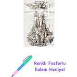 Death Note Ölüm Defteri 12 + Renkli Fosforlu Kalem - Hayır