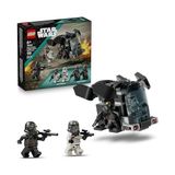 Death Trooper ve Night Trooper Savaş Paketi 75412-6 Yaş ve Üzeri Kız ve Erkek Çocuklar Için 4 Minifigür Içeren Yaratıcı Oyuncak Yapım Seti, Doğum Günü Hediyesi Fikri (119 Parça) - standart