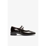 Debbie Kahverengi Rugan Deri Kadın Topuklu Loafer | Topuklu Loafer