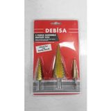 Debisa 3 Parça Kademeli Matkap Ucu