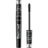 Deborah Double Effect Maskara 2'si 1 Arada Uzunluk ve Hacim Sağlayan Büyük Boy Siyah