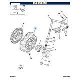 Debriyaj Baskisi 1.0 107-C1 Peugeot 1608422380 Peugeot, Cıtroen 1608422380