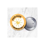 DeBu Tasarım 10 Adet İyilik Elçisi Öğretmen Özel Ödülü İğneli 58 mm Metal Yaka Rozeti