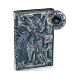 Debug Hediyelik Deri Defter 3d Ejderha Kabartmalı