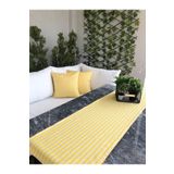 Decamor home Lina Pötikareli Keten Sarı Runner