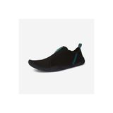 Decathlon Aquashoes 120 Yetişkin Deniz Ayakkabısı, Siyah/Koyu Petrol Mavisi