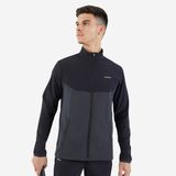 Decathlon Artengo Erkek Siyah Gri Essential Tenis Eşofman Üstü