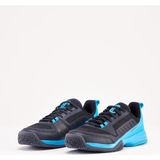 Decathlon Artengo Kadın Çocuk Bağcıklı Tenis Ayakkabısı Mavi Siyah Nefes Alabilir Taban TS500 - Mavi - Siyah - Mavi