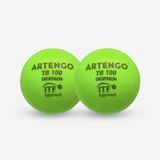 Decathlon Artengo Sünger Tenis Topu - 9 Cm - Yeşil - 2'Li - Tb100
