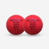 Decathlon Artengo TB100 Sünger 9 cm Kırmızı 2'li Tenis Topu