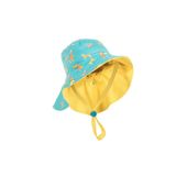 Decathlon Bebek UV Korumalı Şapka, Turkuaz, Çift Taraflı, 3-5 Yaş