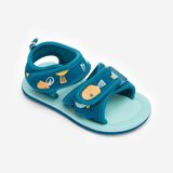 Decathlon Bebek/Çocuk Havuz Sandaleti - Mavi - Balık Desenli
