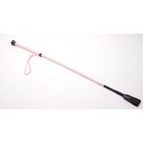 Decathlon Binicilik Kamçısı - Pembe - 69 cm Fiberglas Uç Meridyendukkan Pembe Fouganza - Çok Renkli - Standart