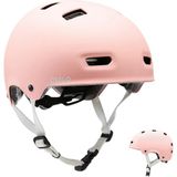 Decathlon Btwin Kask - Paten / Kaykay / Scooter - Pembe - MF500