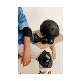 Decathlon Btwin Kask - Paten / Kaykay / Scooter - Siyah - MF500 - Siyah - Mavi