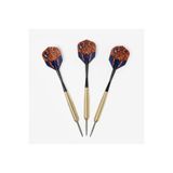 Decathlon Canaveral Dart Oku, 3'lü Set, Çelik Uç, Turuncu