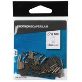 Decathlon Caperlan 100 Adet 1.5 mm SW SEE Deniz Balıkçılığı Boru Stoper Klipsleri