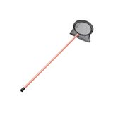 Decathlon Caperlan Balık Kepçesi, 80 cm Sap Uzunluğu, 20 cm Kepçe Çapı, Turuncu