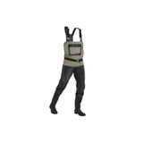 Decathlon Caperlan Balıkçı Tulum Çizmesi, PVC, Haki Füme/Karbon Gri, 44/45 Beden