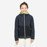 Decathlon Çocuk Çift Taraflı Polar - Gri/Neon Sarı - Sailing 500