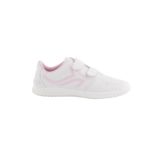 Decathlon Çocuk Spor Ayakkabı Cırt Cırtlı TS 100, Beyaz Pembe, 32 Beden