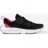 Decathlon Çocuk Spor Ayakkabı Siyah/Pembe Cırt Cırtlı ve Elastik Bağcıklı Hafif ve Esnek