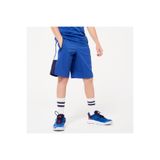 Decathlon Çocuk Spor Şortu, Mavi/Beyaz/Siyah, 5-6 Yaş, Unisex