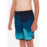 Decathlon Çocuk Uzun Deniz Şortu - Mavi/siyah - 500 - 8 - 9 Yaş - Siyah - Mavi