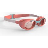 Decathlon Çocuk Yüzücü Gözlüğü Turuncu/Pembe PVC Malzemeden Kız Çocuklar İçin Ayarlanabilir - Turuncu - Pembe