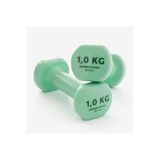 Decathlon - Dambıl 2 X 1 Kg Fitness Hafif Antrenman Kas Vücut Geliştirme Ağırlık Agırlık 2 Adet 1 Kg Yeşil
