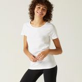 Decathlon Domyos 100 Fitness Antrenman Erkek Açık Gri Kısa Spor Şortu