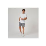Decathlon Domyos 100 Regular Fitness Hafif Antrenman Erkek Beyaz Spor Tişörtü