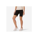 Decathlon Domyos 500 Regular Fitness Hafif Antrenman Siyah Kadın Taytlı Kısa Spor Şortu