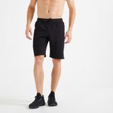 Decathlon Domyos Erkek Siyah Regular Spor Şortu 500 - Fitness Kardiyo