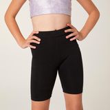 Decathlon Domyos Kadın Çocuk Bisiklet Taytı Siyah 10 - 11 Yaş Günlük Kullanım İçin Rahat Tasarım