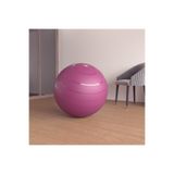 Decathlon Domyos Pilates Topu 75 cm, Bordo, Fitness Hafif Antrenman