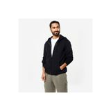 Decathlon Domyos Siyah Kapüşonlu Fermuarlı Erkek Sweatshirt