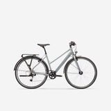 Decathlon Elops Ld 500 28" Jant Gri Portbagajlı Ledli Tur Şehir Bisikleti