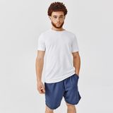 Decathlon Erkek Beyaz Nefes Alan Spor Tişörtü KIPRUN Dry 100 - Koşu - M