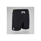 Decathlon Erkek Orta 17" Deniz Şortu, Boardshort, Siyah, 44 Beden