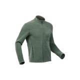 Decathlon Erkek Outdoor Polar Montu, Koyu Yeşil, S Beden