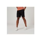 Decathlon Erkek Siyah Regular Spor Şortu 500 - Fitness Hafif Antrenman