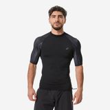 Decathlon Erkek Slim Fit Kısa Kollu UV Korumalı Tişört - Siyah - 500 Beast