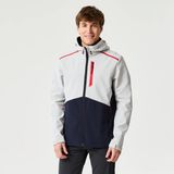 Decathlon Erkek Softshell Mont - Açık Gri/Siyah - Sailing 500