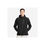 Decathlon Erkek Softshell Mont, Siyah, Sailing 500, S Beden