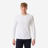 Decathlon Erkek UV Korumalı Uzun Kollu Yelkenli Tişörtü - Beyaz - 500