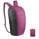 Decathlon Forclaz 10 lt Mor Travel Katlanabilir Outdoor Sırt Çantası