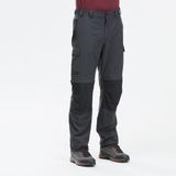 Decathlon Forclaz Gri MT100 Siyah Erkek Modüler Outdoor Pantolon