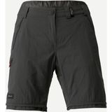 Decathlon Forclaz Kadın Modüler Outdoor Pantolon Gri Hafif Su Tutmaz Sentetik Kumaş ile Hobi Amaçlı Kullanım - 44 (L31) - Gri - Siyah
