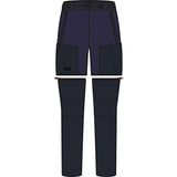 Decathlon Forclaz Kadın Modüler Outdoor Trekking Pantolonu - Mavi - MT500 - Lacivert - Siyah - 38